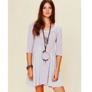 𝅺FREE People FP Beach Lilac Good Morning Sunshine Cover-up Dress Size Medium